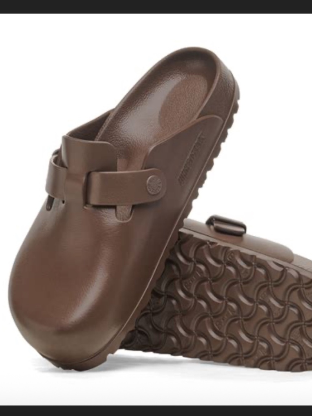 Birkenstock Boston EVA Clog Roast Brown Size 43- Men's 10-10.5/Women's 12-12.5